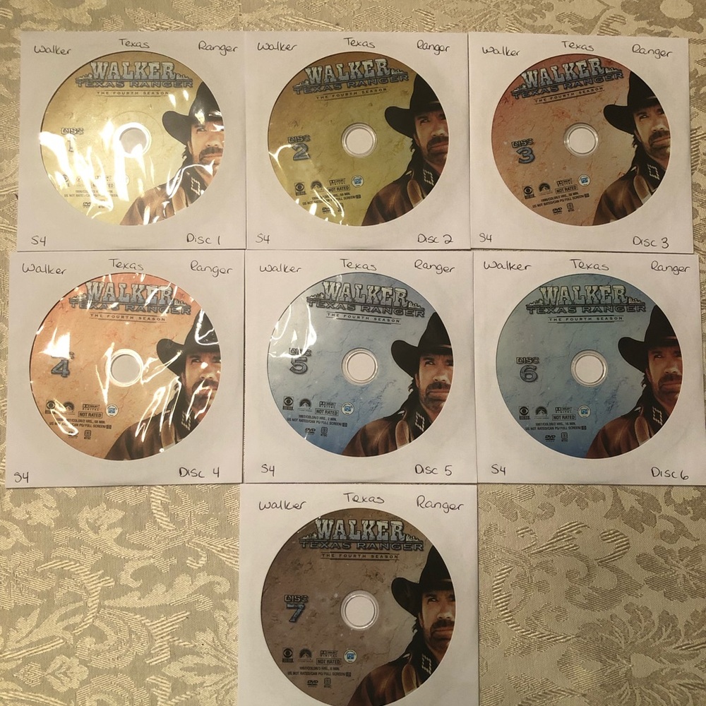Walker Texas Ranger— Season 4 DVDs